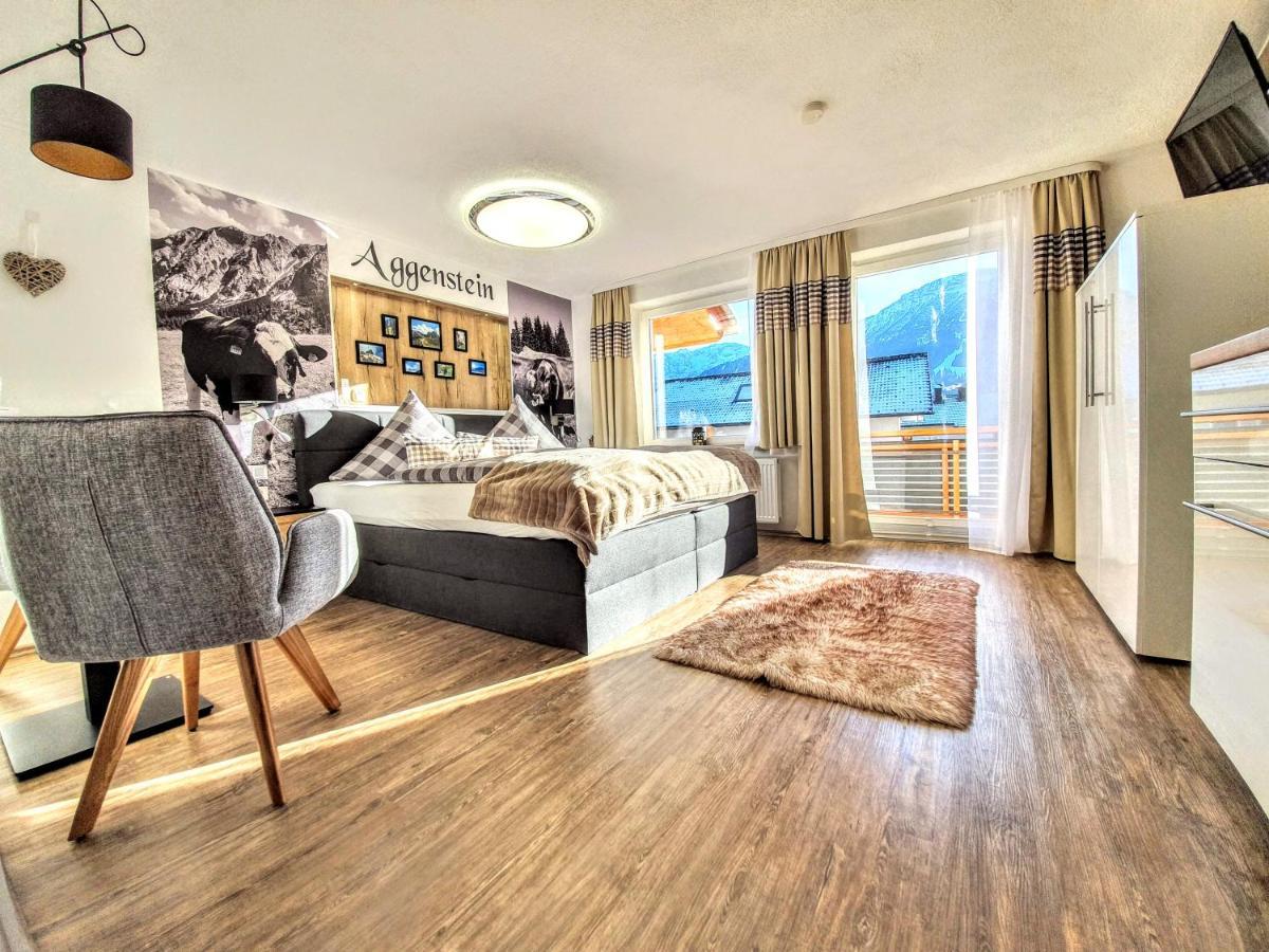 Nr 3 "Aggenstein"-Einzigartige Studio Mit Sued Balkon Inkl Koenigscard Pfronten Kültér fotó